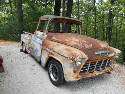 1955,56,57 chevrolet short bed, big back glass pickup truck