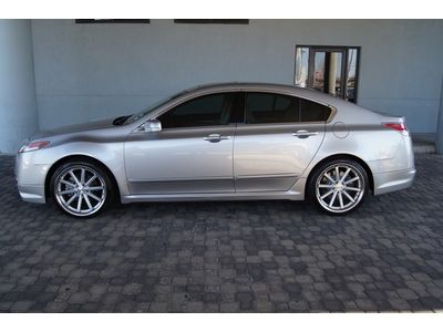 2009 acura tl nav 20 inch vossen wheels roof financing available