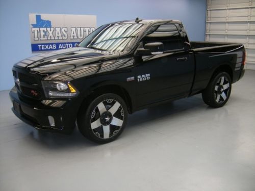 We finance! 2013 ram 1500 r/t 5.7l hemi leather u connect tow 22 rims texas auto