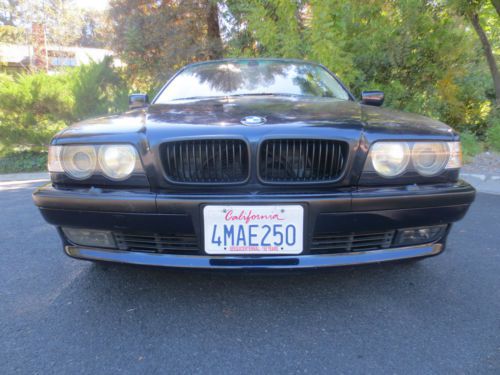 ***2001 bmw e38 740i m-sport: california car, excellent condition, 88k miles!***