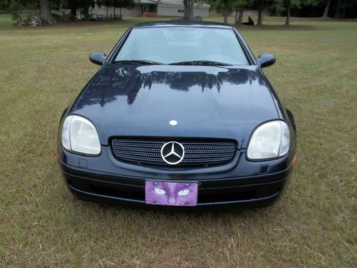Awesome condition 1999 mercedes-benz slk-class 230 kompressor super charged car