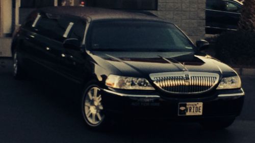 Private stretch limo loaded in pristine condition