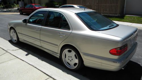 2002 mercedes-benz e55 rare amg desigo edition