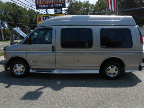 02 chevrolet hi top luxury conversion van