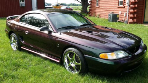 1996 ford mustang svt cobra coupe 2-door 4.6l   very low miles!!  11,000 miles
