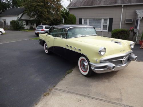 1956 buick century 4 door hdtpe.