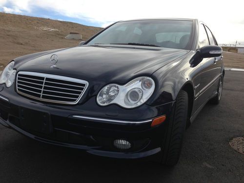 2004 mercedes benz c32 amg low miles c-class v6 supercharged handcrafted