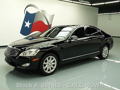 2007 mercedes-benz s550 p2 sunroof nav xenons only 36k! texas direct auto