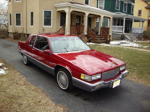 1990 cadillac fleetwood base coupe 2-door 4.5l 70,059 miles! gorgeous car!