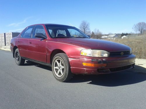 Runs drives 100%, good tires, reliable, 4cyl mpg, automatic,