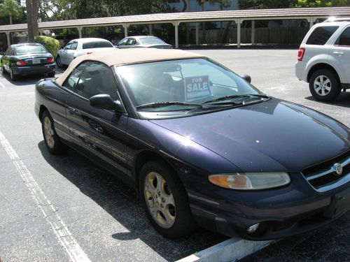 1998 chy. sebring convertible