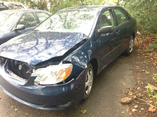 2007 corolla ce no reserve low mileage repairable or for parts with clean title