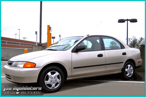 98 37mpg 1-owner 0-accident cruise cd a/c spare automatic airbags low reserve!!!