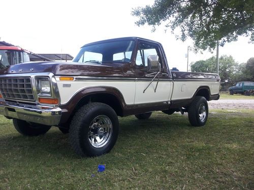 1978 ford f-250 4x4 camper special. very clean