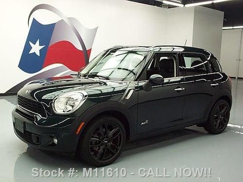 2012 mini countryman s all4 awd turbo 6-speed 19's 12k texas direct auto