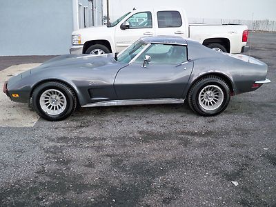 1973 chevy stingray corvette w/54k miles only!! no reserve$$