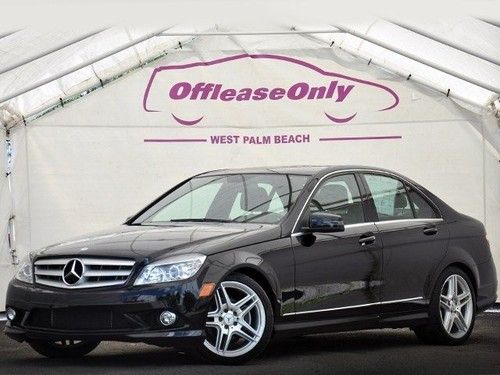 Leather sunroof alloy wheels navigation cd player warranty off lease only