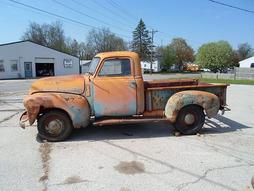 50 chevy 3100 short bed no reserve