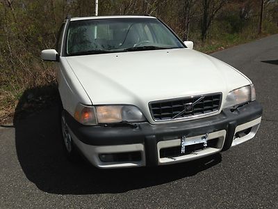 1998 volvo v70 cross-country xc70 awd nr.25mpg-great cool summer white-sunroof!!