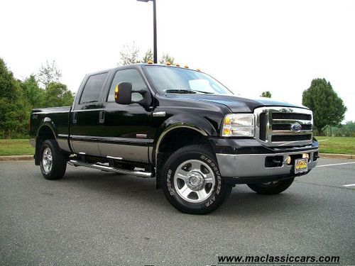 2005 ford f350, f250, 6.0l powerstroke diesel, lariat, 4wd, clean, nc !!