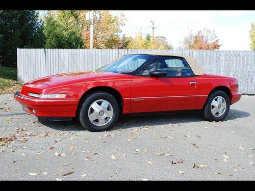 1990 buick reatta reatta convertible one owner low miles