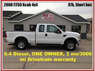 Diesel 6.4l 4x4 extended cab, white, short box, auto, one owner, diesel