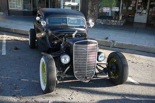 1947 ford hotrod pickup chevy v-8 400 trans 9 inch rear end rat style