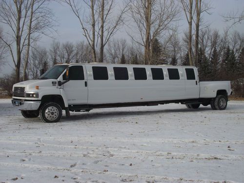 Chevrolet c4500 duramax limousine, limo, pickup truck, 220 inch stretch, 20 pass
