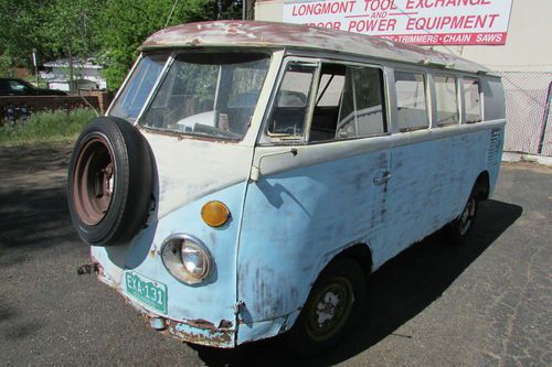 1963 vw volkswagen split window bus