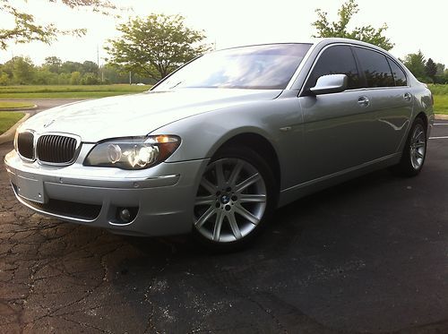 Bmw 750 li great deal very clean smooth ride super silver