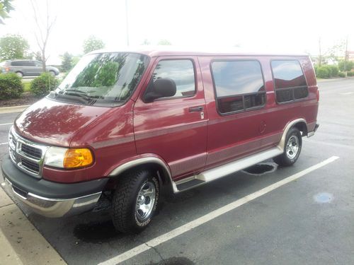 1999 dodge conversion van-10k miles original!!-mint-one owner-loaded