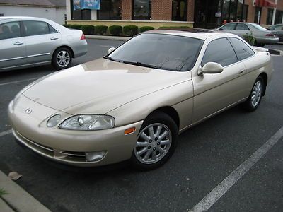 1993 lexus sc400  coupe 8cyl 4.0l,1owner,clean carfax,no paint work,non smoking