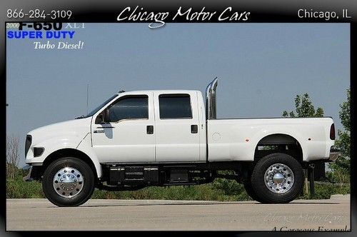 2000 ford f650 xlt pickup cat turbo diesel *only 97k miles* clean serviced wow$$
