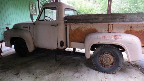 1954 ford f250 truck y block v8 restoration rat rod