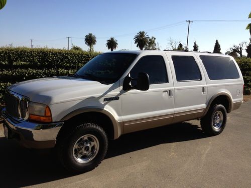 2000 ford excursion limited sport utility 4-door 6.8l 4x4 (very clean)