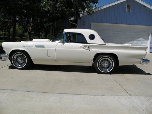 Used Cars Fresno Ca >> Sell used 1957 Ford Thunderbird T-Bird 312 Automatic Hard Top Clean CA Car in Fresno, California ... Used Cars Fresno Ca >> Sell used 1957 Ford Thunderbird T-Bird 312 Automatic Hard Top Clean CA Car in Fresno, California ...