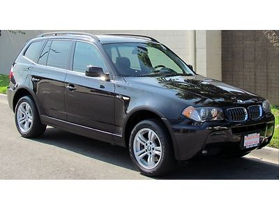 Bmw x3 premium package/navigation pre-owned clean high performance low miles