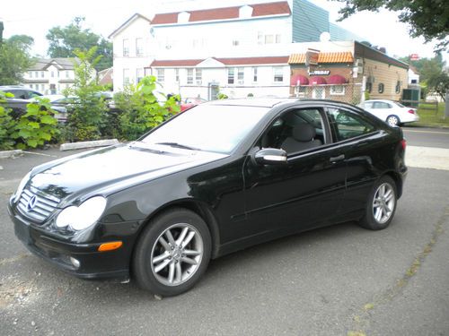 2002 mercedes-benz c230 kompressor coupe 2-door 2.3l