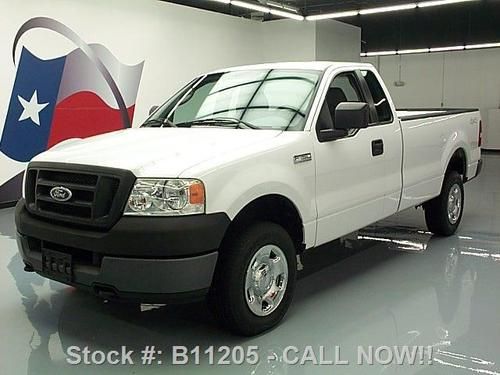 2005 ford f-150 reg cab v8 4x4 long bed automatic 50k texas direct auto