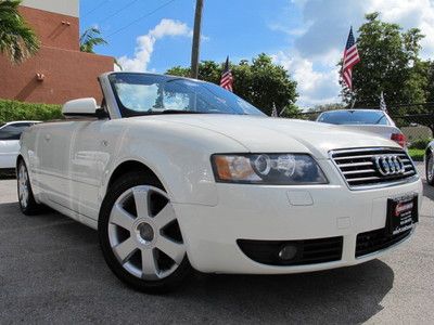03 audi a4 3.0 cabriolet v6 leaher convertible xenons low miles extra clean