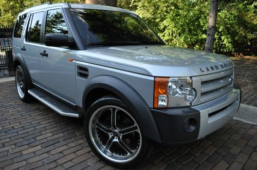 2006 land rover lr3.4x4/no reserve.leather/panoroof/20's/sensors/heated/4.4 l v8
