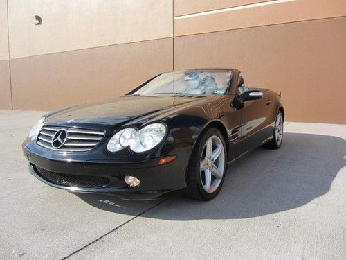 2005 mercedes-benz sl 500~cabriolet~nav~htd/lea~hid~all options~only 63k