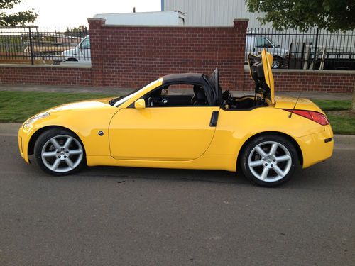 Power Nissan Salem Oregon >> Sell used 2005 NISSAN 350Z ROADSTER RARE YELLOW ... Power Nissan Salem Oregon >> Sell used 2005 NISSAN 350Z ROADSTER RARE YELLOW ...