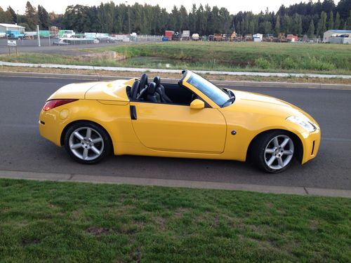 Sell used 2005 NISSAN 350Z ROADSTER RARE YELLOW ... Sell used 2005 NISSAN 350Z ROADSTER RARE YELLOW ...
