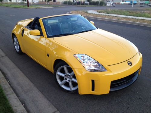 Sell used 2005 NISSAN 350Z ROADSTER RARE YELLOW ... Sell used 2005 NISSAN 350Z ROADSTER RARE YELLOW ...