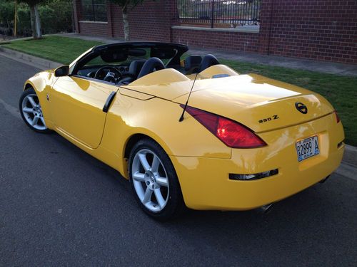 Power Nissan Salem Oregon >> Sell used 2005 NISSAN 350Z ROADSTER RARE YELLOW CONVERTIBLE 6-SPEED FULLY LOADED LOW MILES in ... Power Nissan Salem Oregon >> Sell used 2005 NISSAN 350Z ROADSTER RARE YELLOW CONVERTIBLE 6-SPEED FULLY LOADED LOW MILES in ...