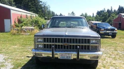 1982 c 10 chevy suburban silverado