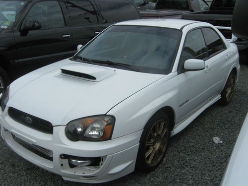 2005 subaru impreza wrx sti sedan 4-door 2.5l