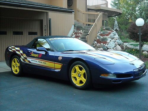1998 corvette convertible limited edition indy pace car