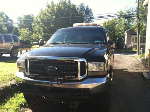 Ford f 350 2002 diesel xlt 7.3  super cab with 8 1/2 commercial grade snow plow